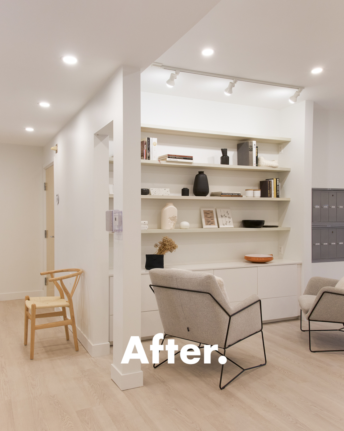 After the renovation.