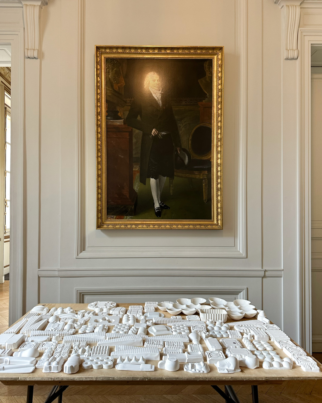 Almost 200 art & design objects were shipped to Paris for the dinner series celebrating Detroit artists.